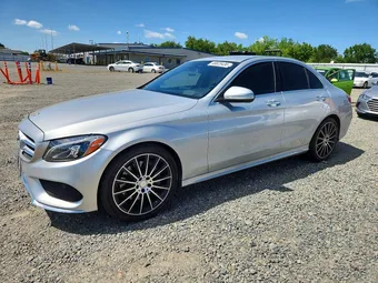 2015 Mercedes-Benz C-Class 55SWF4KB4FU026222 Lot 49825436
