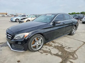 2015 Mercedes-Benz C-Class 55SWF6GBXFU032319 Lot 52405666