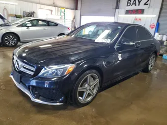 2015 Mercedes-Benz C-Class 55SWF6GB6FU026890 Lot 49310146