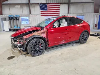 2023 Tesla Model Y 7SAYGDEF3PF586100 Lot 50137796