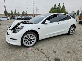 2021 Tesla Model 3 5YJ3E1EA0MF070675 Lot 76612145