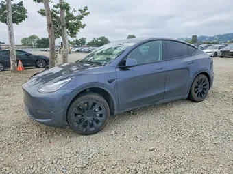 2021 Tesla Model Y Long 5YJYGDEEXMF138789 Lot 48935556