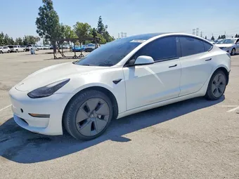2022 Tesla Model 3 5YJ3E1EA2NF322203 Lot 79960705