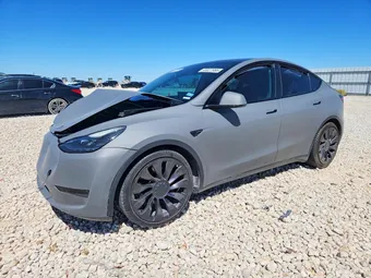 2021 Tesla Model Y 5YJYGDEFXMF212169 Lot 46027986