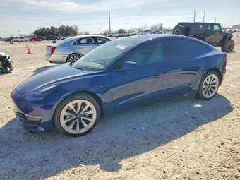2022 Tesla Model 3 5YJ3E1EA1NF355077 Lot 77606145