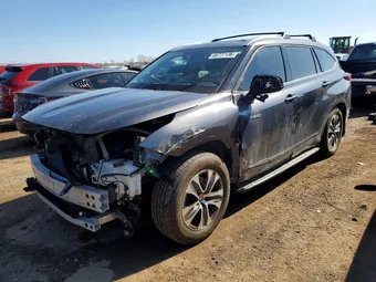 2021 Toyota Highlander 5TDEBRCH2MS045904 Lot 48777136