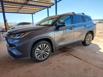 2021 Toyota Highlander Hybrid 5TDEBRCH5MS023878 Lot 49130836