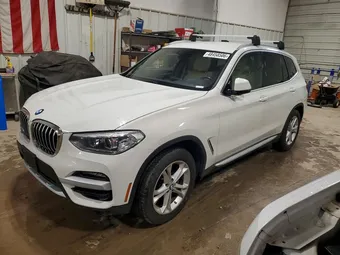 2021 BMW X3 5UXTY5C07M9F30693 Lot 48458506
