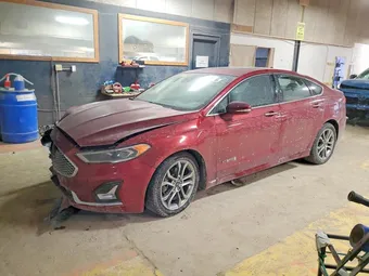 2019 Ford Fusion 3FA6P0RU5KR123829 Lot 46007096