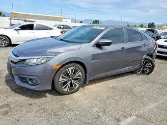 2017 Honda Civic 2HGFC1F71HH631814 Lot 48810636