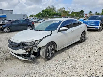 2020 Honda Civic 2HGFC2F68LH506847 Lot 52600156