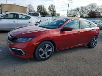 2020 Honda Civic 2HGFC2F61LH571605 Lot 48799136