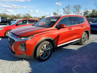 2020 Hyundai Santa Fe 5NMS33AD1LH262911 Lot 76121535