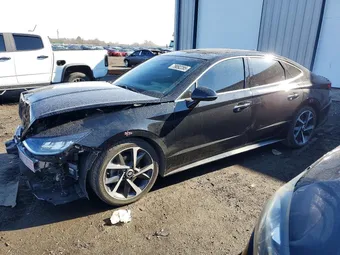 2022 Hyundai Sonata KMHL44J29NA225054 Lot 79092285