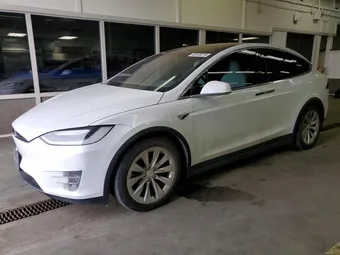 2021 Tesla Model X 5YJXCDE28MF324005 Lot 48145276