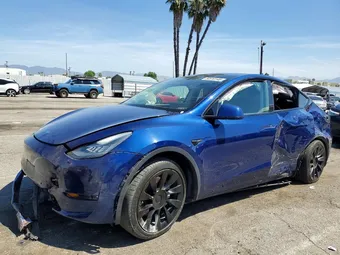 2021 Tesla Model Y Long 5YJYGDEE4MF282337 Lot 50510146
