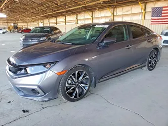 2019 Honda Civic 19XFC2F6XKE051301 Lot 58629486