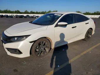 2019 Honda Civic 19XFC2F83KE212167 Lot 47389126