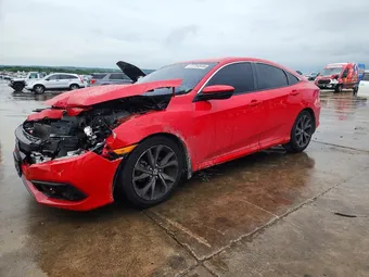 2019 Honda Civic 2HGFC2F85KH509043 Lot 51704946