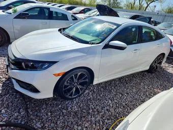 2021 Honda Civic 2HGFC2F82MH522187 Lot 51784416