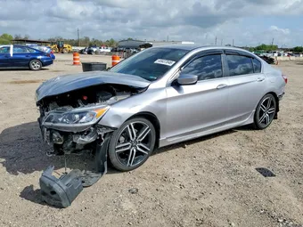 2017 Honda Accord 1HGCR2F54HA216586 Lot 45637846