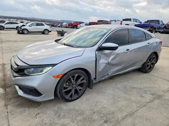 2020 Honda Civic 19XFC2F82LE021308 Lot 79030515