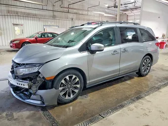 2022 Honda Odyssey 5FNRL6H71NB059960 Lot 51097016