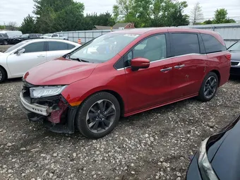 2022 Honda Odyssey 5FNRL6H91NB022778 Lot 51696236
