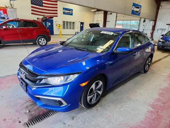 2019 Honda Civic 2HGFC2F69KH597125 Lot 53118426
