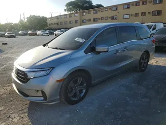 2021 Honda Odyssey 5FNRL6H54MB043166 Lot 48927716