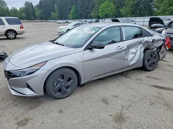 2021 Hyundai Elantra 5NPLM4AG7MH009775 Lot 53055786