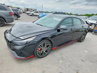 2022 Hyundai Elantra N KMHLW4AKXNU006807 Lot 50132666