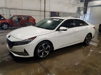 2022 Hyundai Elantra 5NPLP4AG7NH054806 Lot 75675955