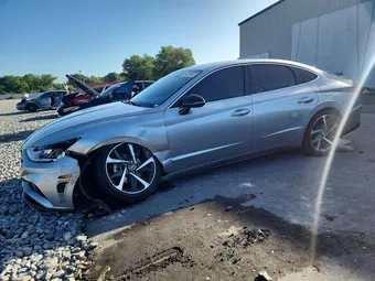 2021 Hyundai Sonata 5NPEJ4J22MH064091 Lot 49263826