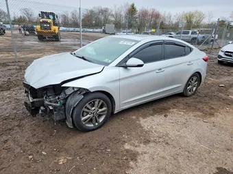 2018 Hyundai Elantra 5NPD84LF0JH386246 Lot 48574216
