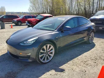 2018 Tesla Model 3 5YJ3E1EB7JF186086 Lot 49124826