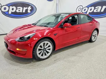 2022 Tesla Model 3 5YJ3E1EA6NF304545 Lot 53018006