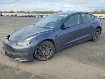 2021 Tesla Model 3 5YJ3E1EB1MF928129 Lot 78614295