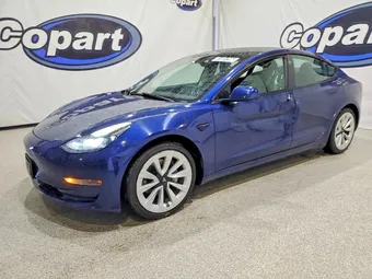 2022 Tesla Model 3 5YJ3E1EB4NF300597 Lot 51881206