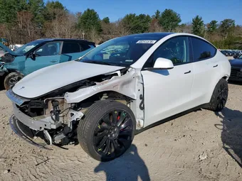 2022 Tesla Model Y 7SAYGDEF9NF468310 Lot 48241576