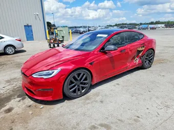 2021 Tesla Model S 5YJSA1E56MF436665 Lot 51589096