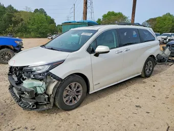 2021 Toyota Sienna 5TDJRKEC9MS030237 Lot 48565926