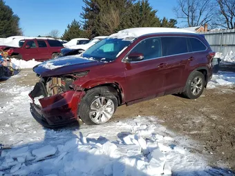 2015 Toyota Highlander 5TDJKRFH8FS095901 Lot 74920955