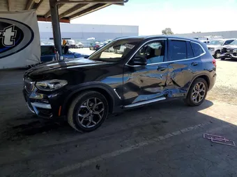 2021 BMW X3 5UXTY3C09M9E19812 Lot 51064346