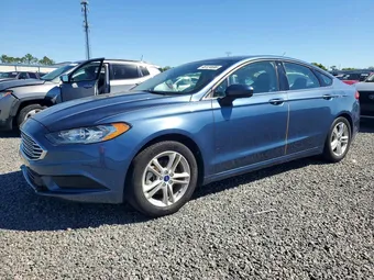 2018 Ford Fusion 3FA6P0HD8JR203075 Lot 46124696