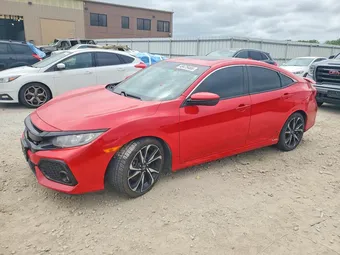 2017 Honda Civic 2HGFC1E57HH706287 Lot 49475466