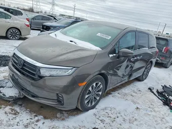 2023 Honda Odyssey 5FNRL6H65PB033310 Lot 75302085