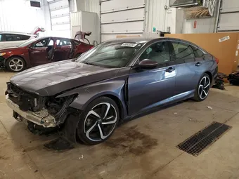 2019 Honda Accord 1HGCV1F3XKA051039 Lot 48045556