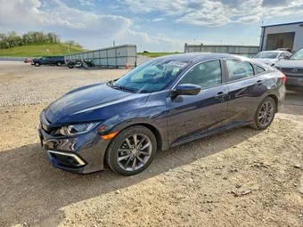 2021 Honda Civic 19XFC1F71ME204802 Lot 50706046