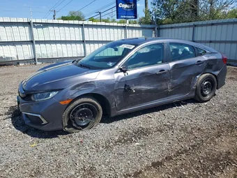 2019 Honda Civic 2HGFC2F6XKH574128 Lot 52216696
